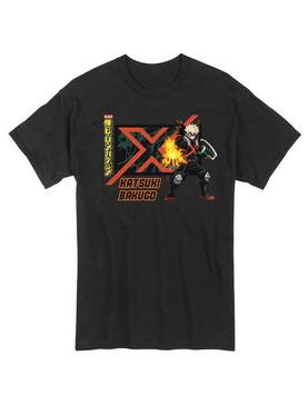 Plus Size My Hero Academia Bakugo Explosion Quirk T-Shirt, , hi-res