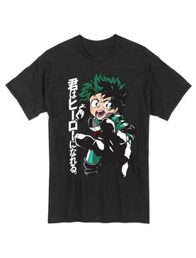 Plus Size My Hero Academia Midoriya Plus Ultra T-Shirt, , hi-res