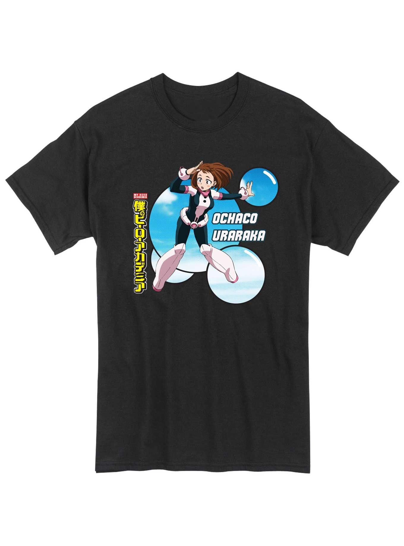 My Hero Academia Ochaco Uraraka Float T-Shirt, BLACK, hi-res