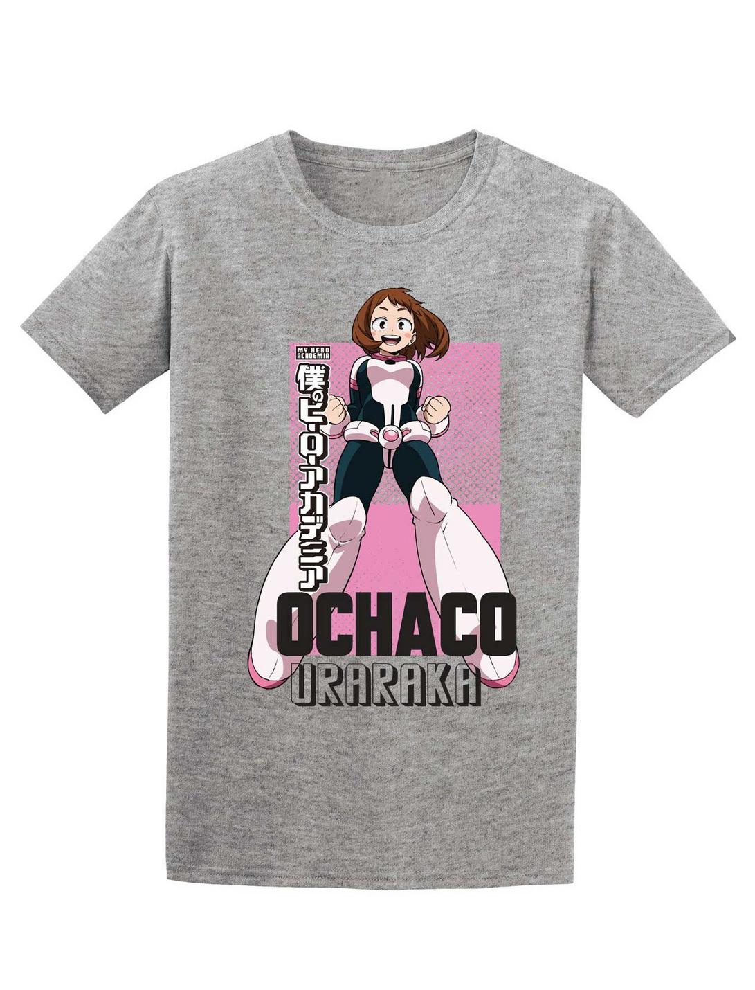 My Hero Academia Ochaco Uraraka Hero T-Shirt, HEATHER GREY, hi-res