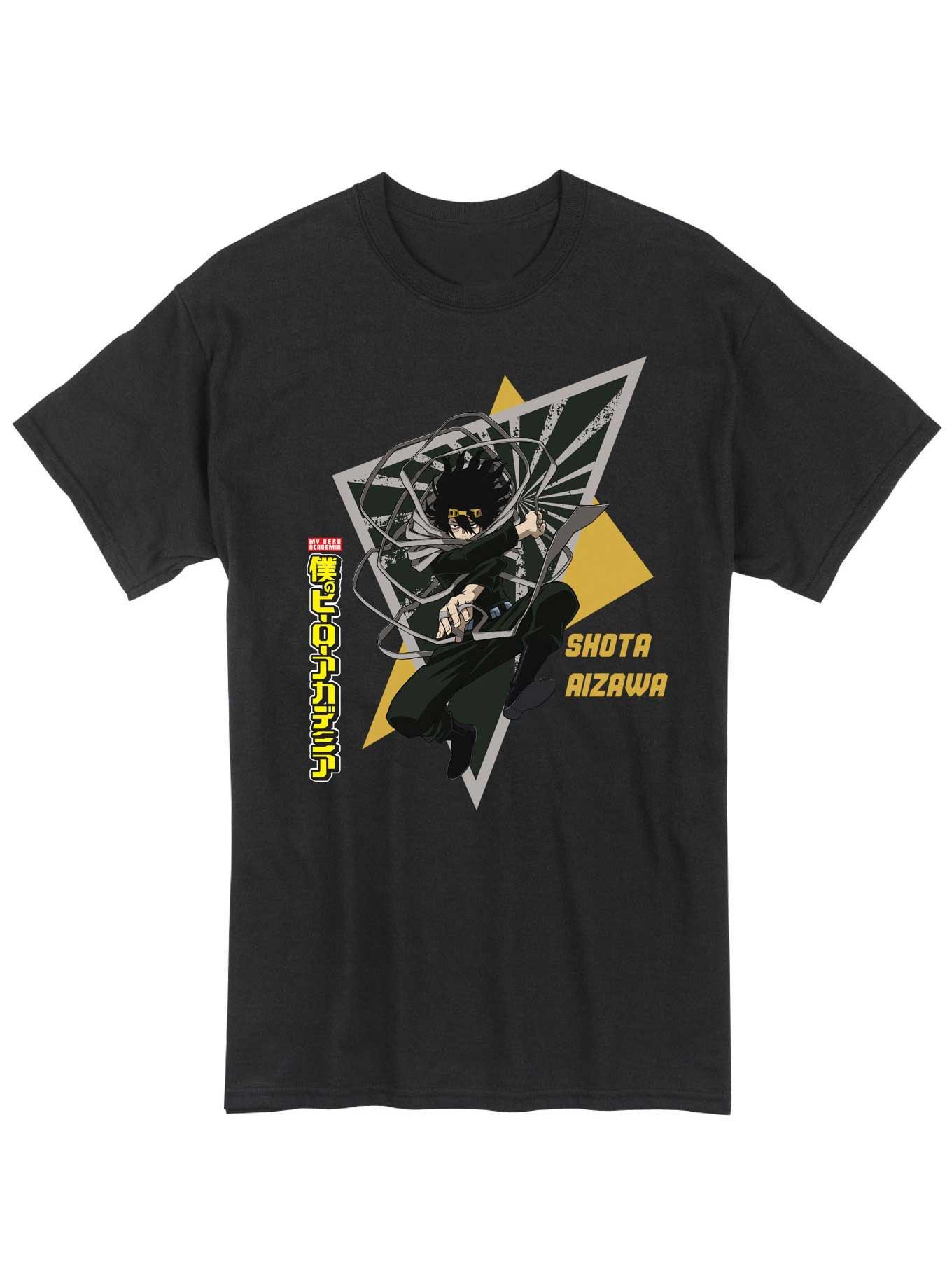 My Hero Academia Shota Aizawa Erasure T-Shirt, BLACK, hi-res