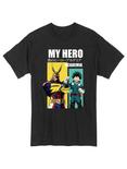 My Hero Academia All Might And Deku All For One T-Shirt, BLACK, hi-res