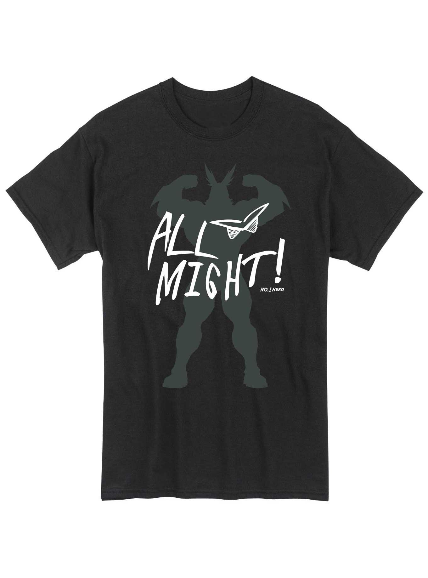 My Hero Academia All Might Silhouette T-Shirt, , hi-res