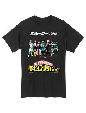 My Hero Academia Class 1-A Hero Line T-Shirt, , hi-res