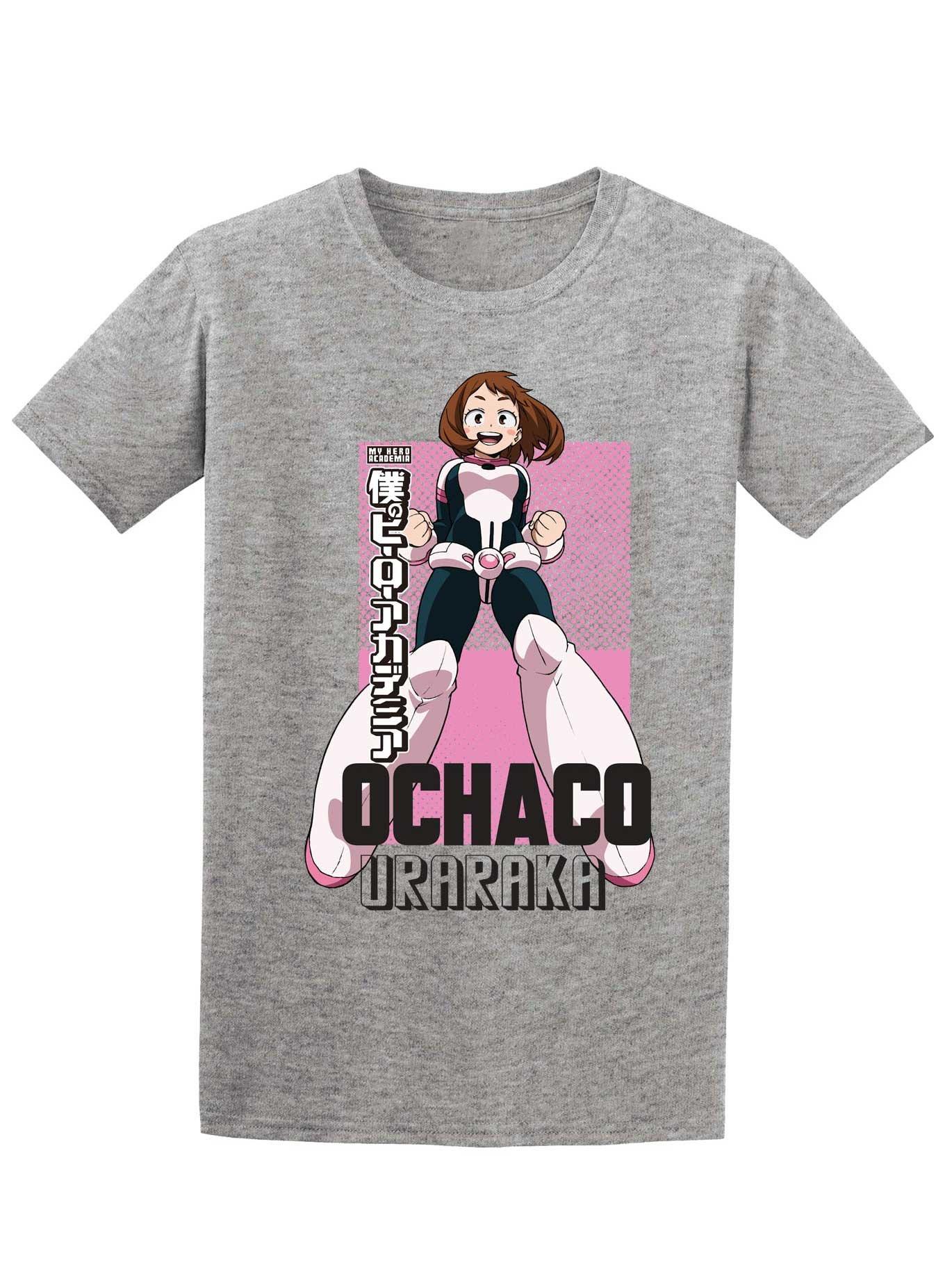 My Hero Academia Ochaco Uraraka Hero T-Shirt, HEATHER GREY, hi-res