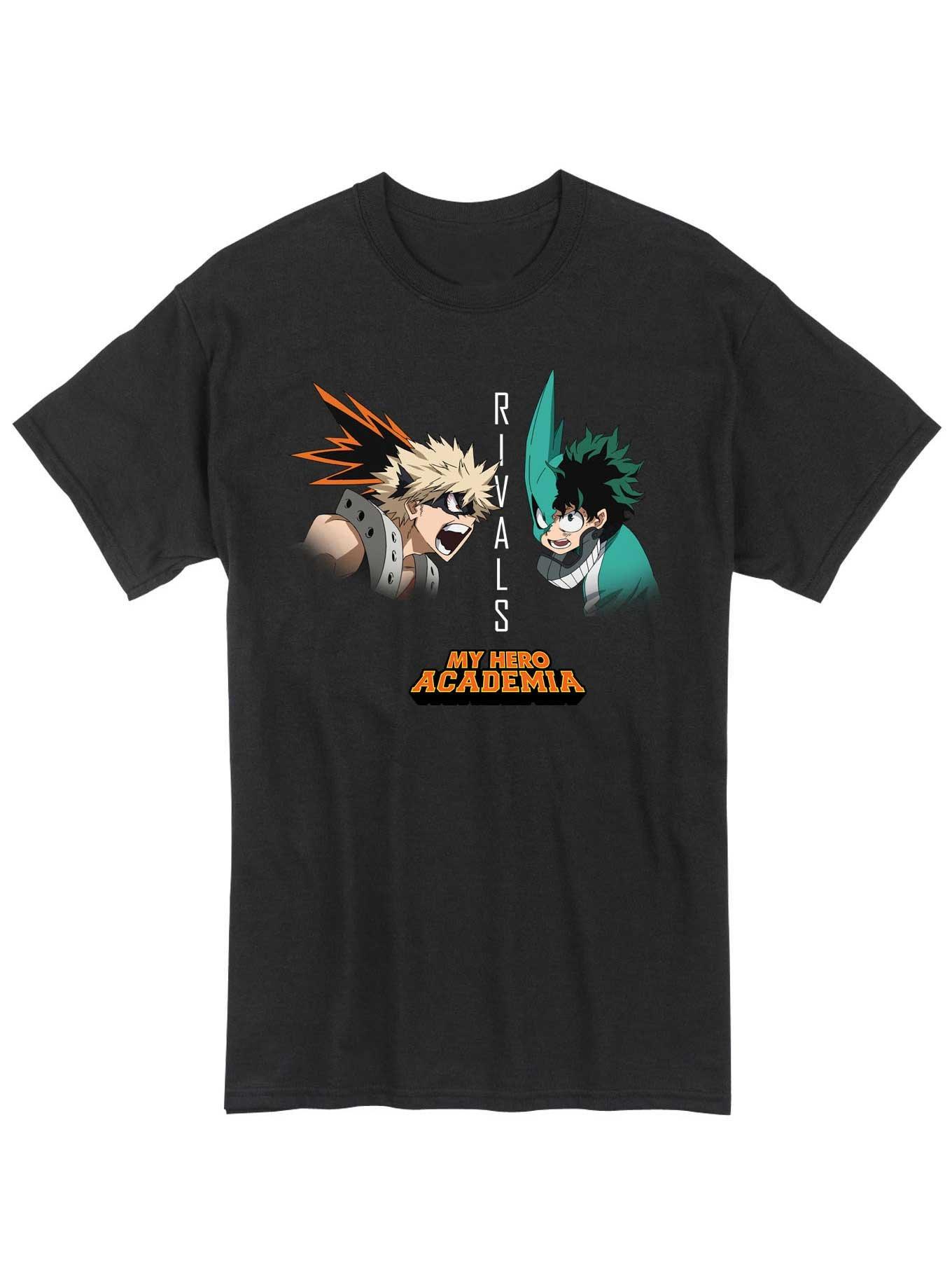 My Hero Academia Rivals Bakugo And Deku T-Shirt, BLACK, hi-res