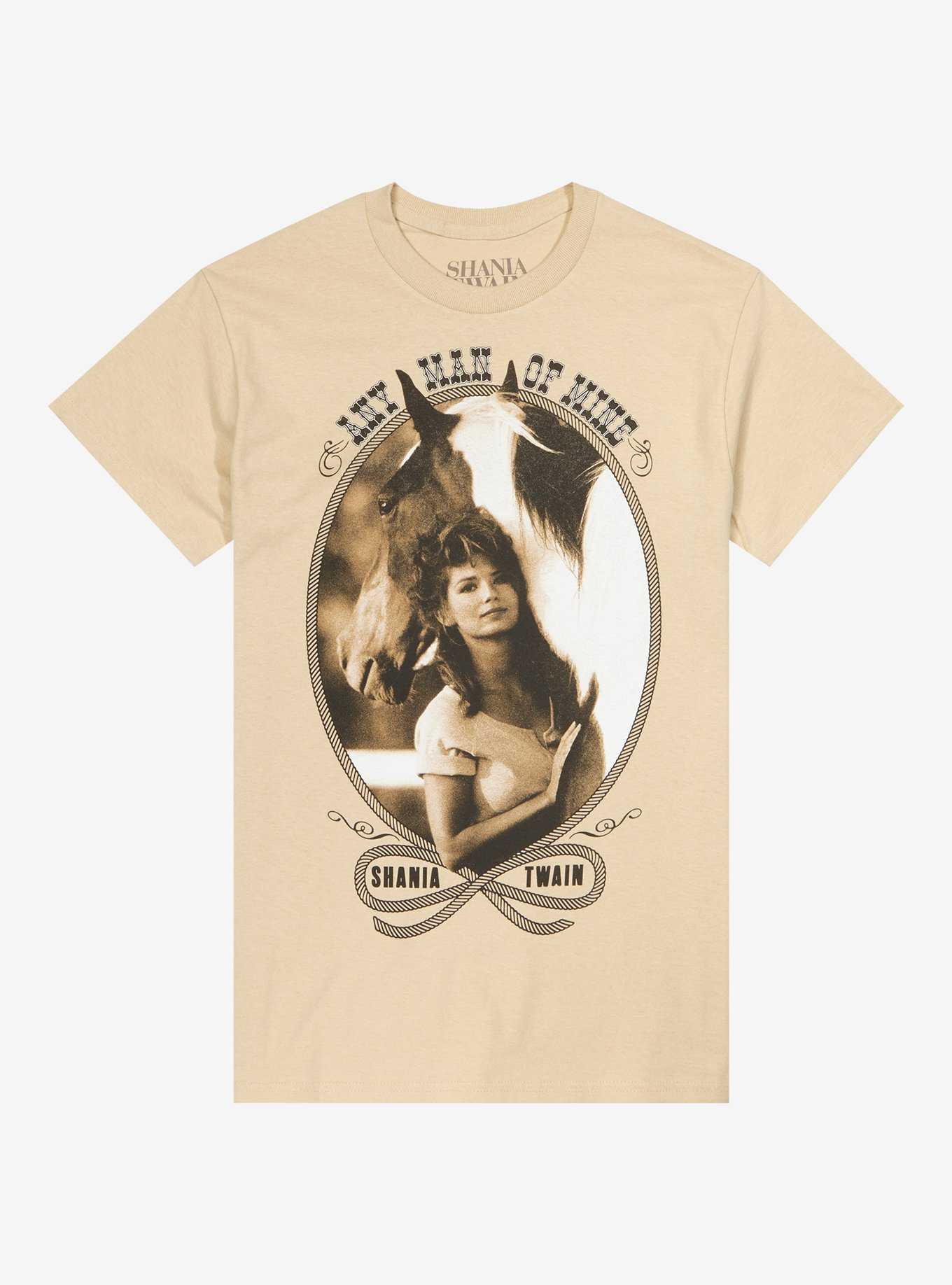 Shania Twain Any Man Of Mine Boyfriend Fit Girls T-Shirt, , hi-res
