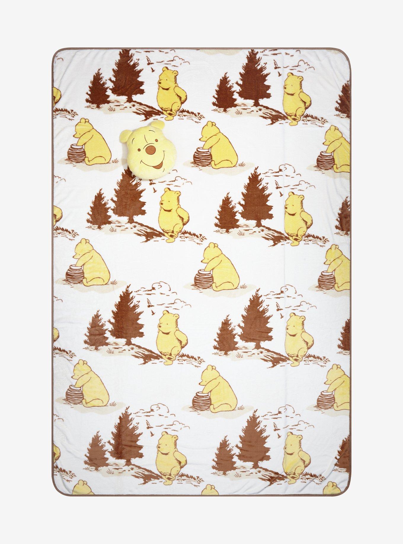 Disney Winnie the Pooh Throw & Pillow Set, , hi-res