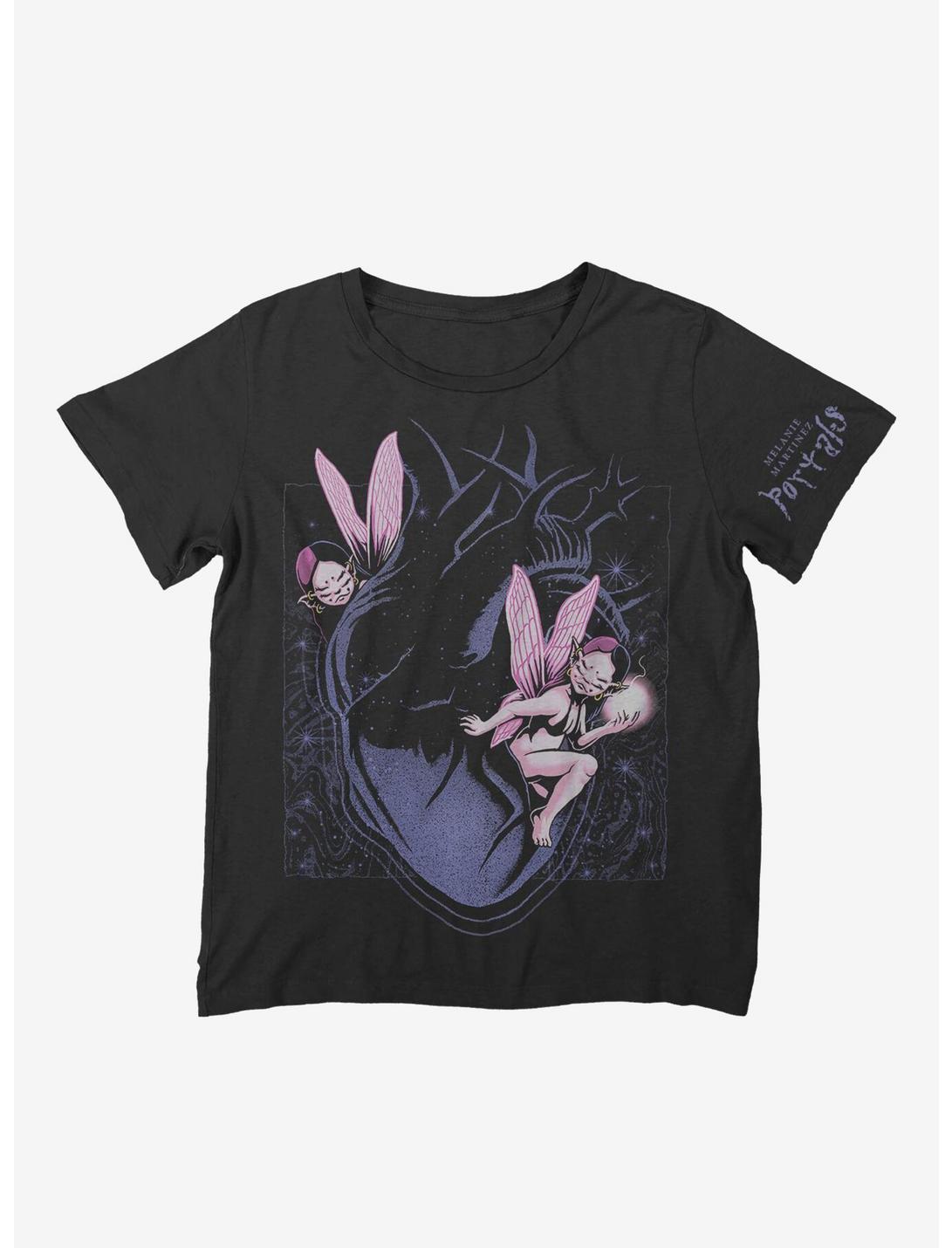 Melanie Martinez Portals Heart Fairy T-Shirt, BLACK, hi-res