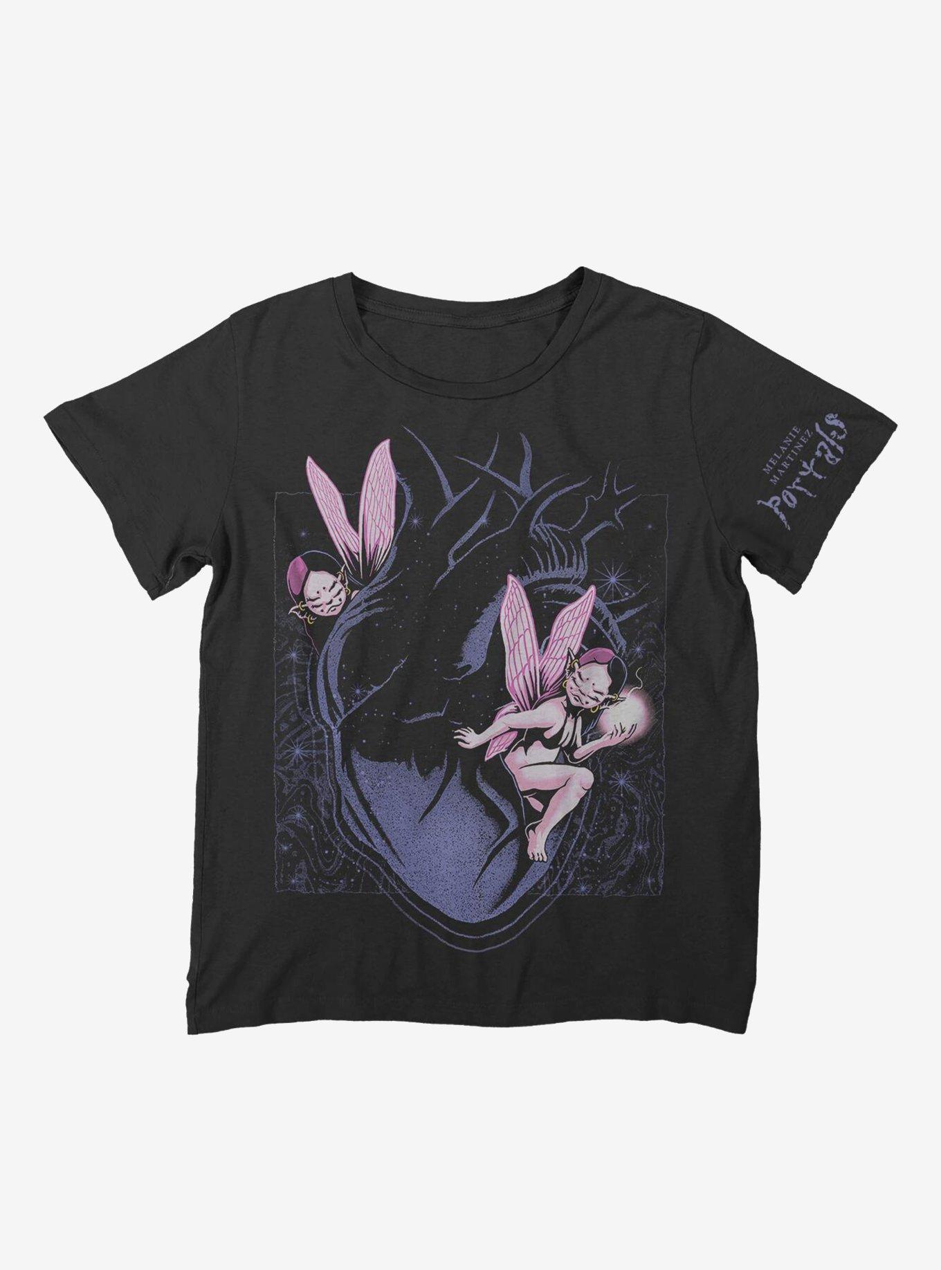 Melanie Martinez Portals Heart Fairy T-Shirt, BLACK, hi-res
