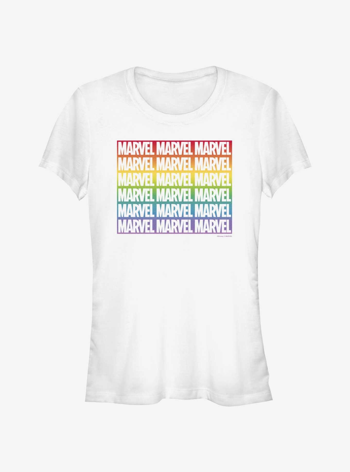 Marvel Avengers Boxed Gradient Pride T-Shirt