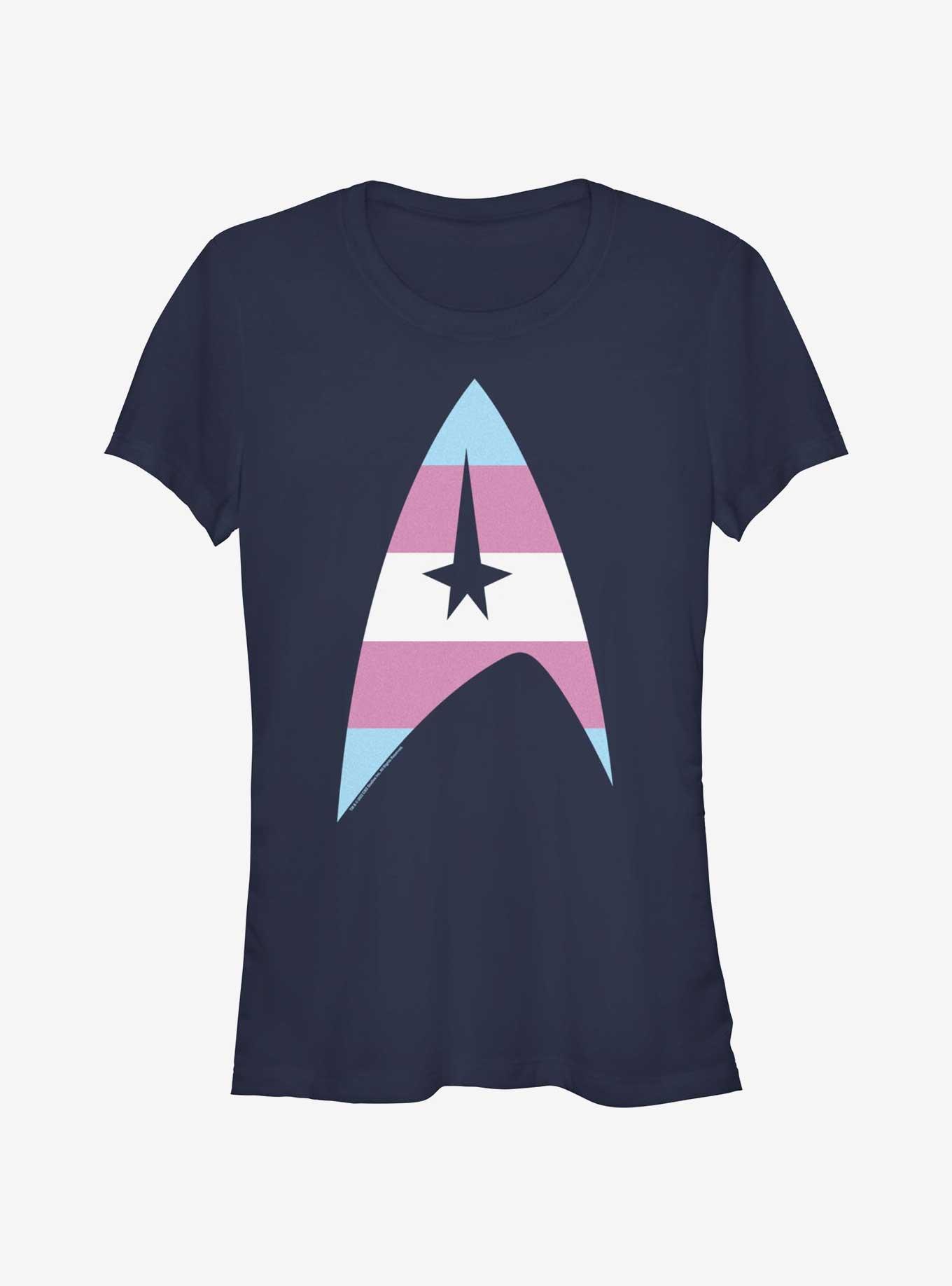 Star Trek Transgender Flag Logo Pride T-Shirt