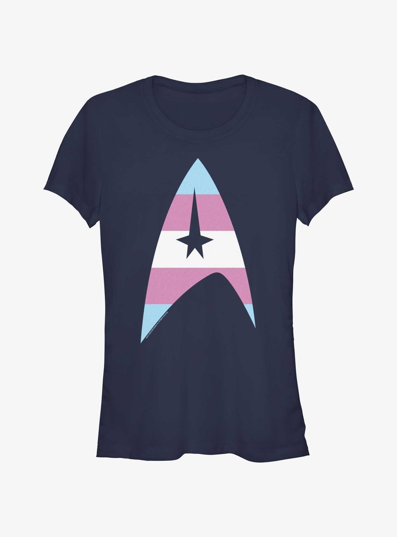 Star Trek Transgender Flag Logo Pride T-Shirt, , hi-res