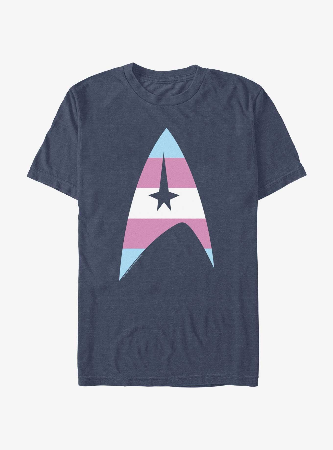 Star Trek Transgender Flag Logo Pride T-Shirt, , hi-res