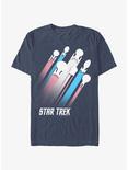 Star Trek Transgender Flag Streaks Pride T-Shirt, NAVY HTR, hi-res