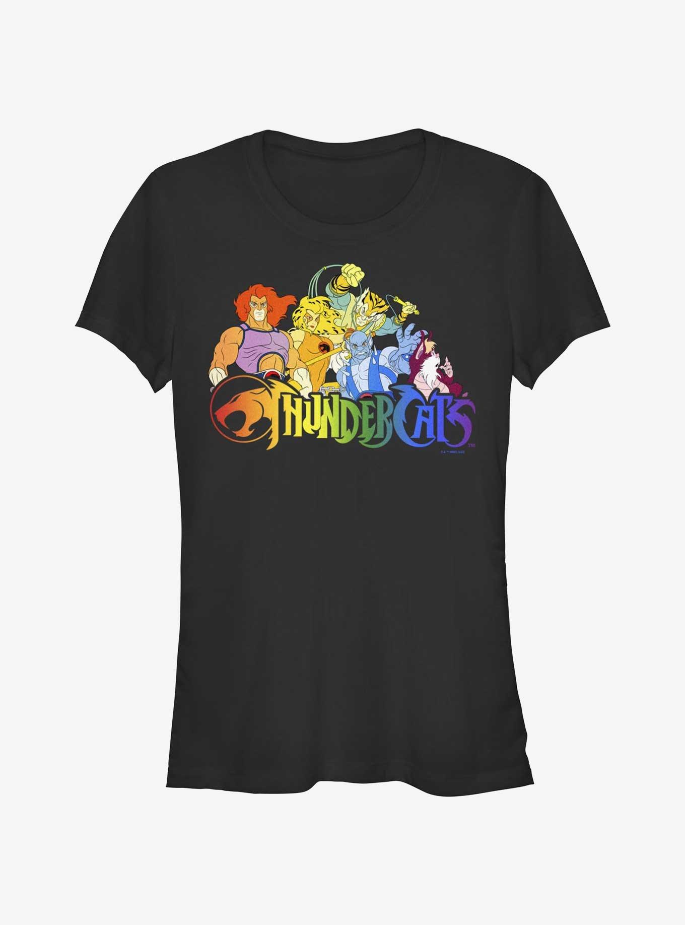 ThunderCats Rainbow Group Pose Pride T-Shirt, , hi-res