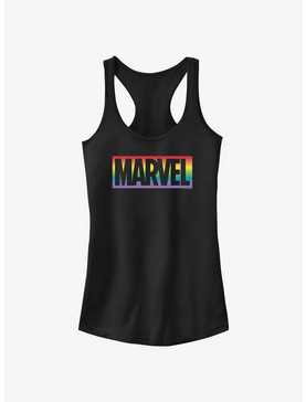 Marvel Avengers Rainbow Logo Pride Tank, , hi-res