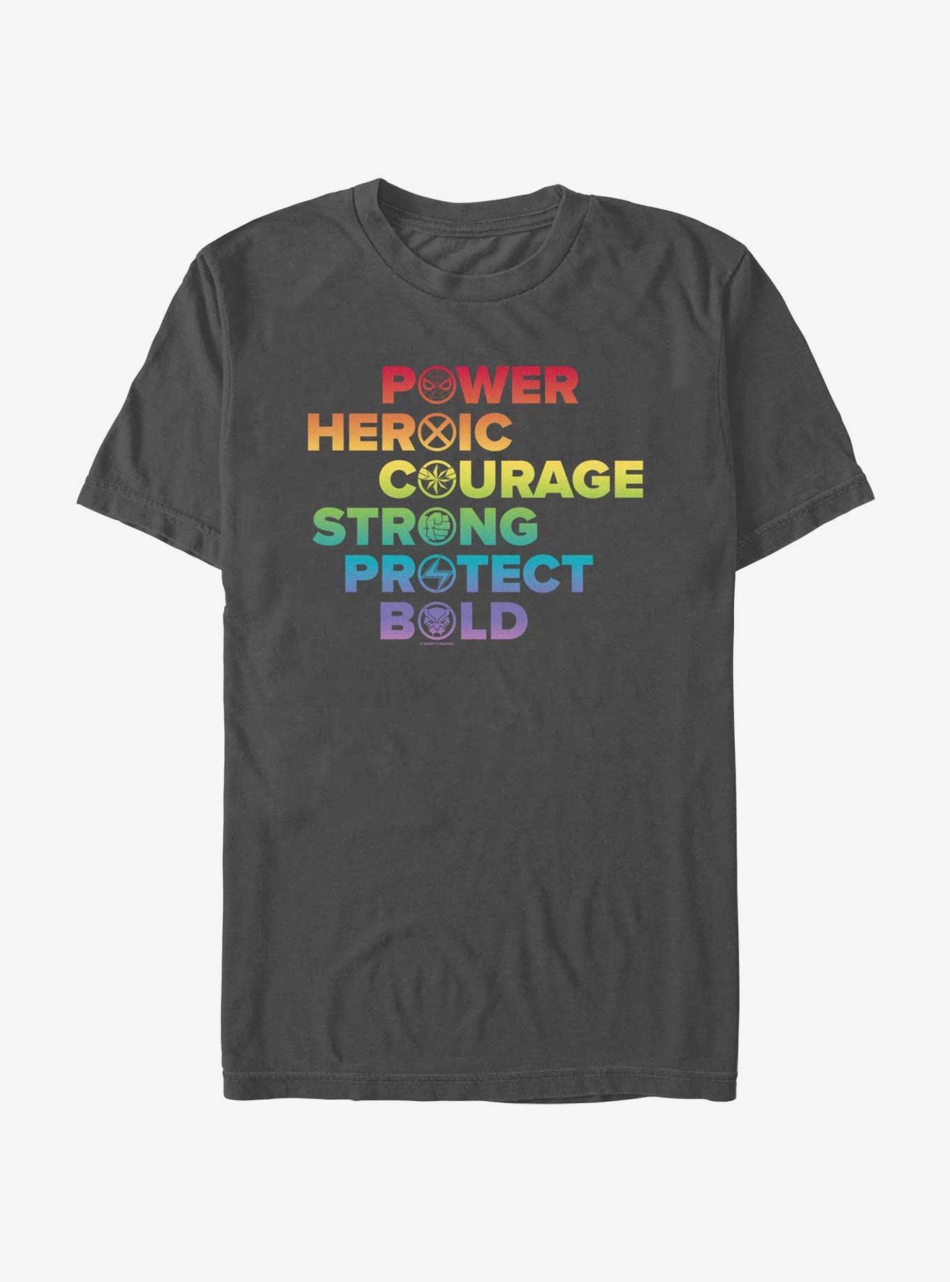 Marvel Avengers Power Bold Pride T-Shirt, , hi-res