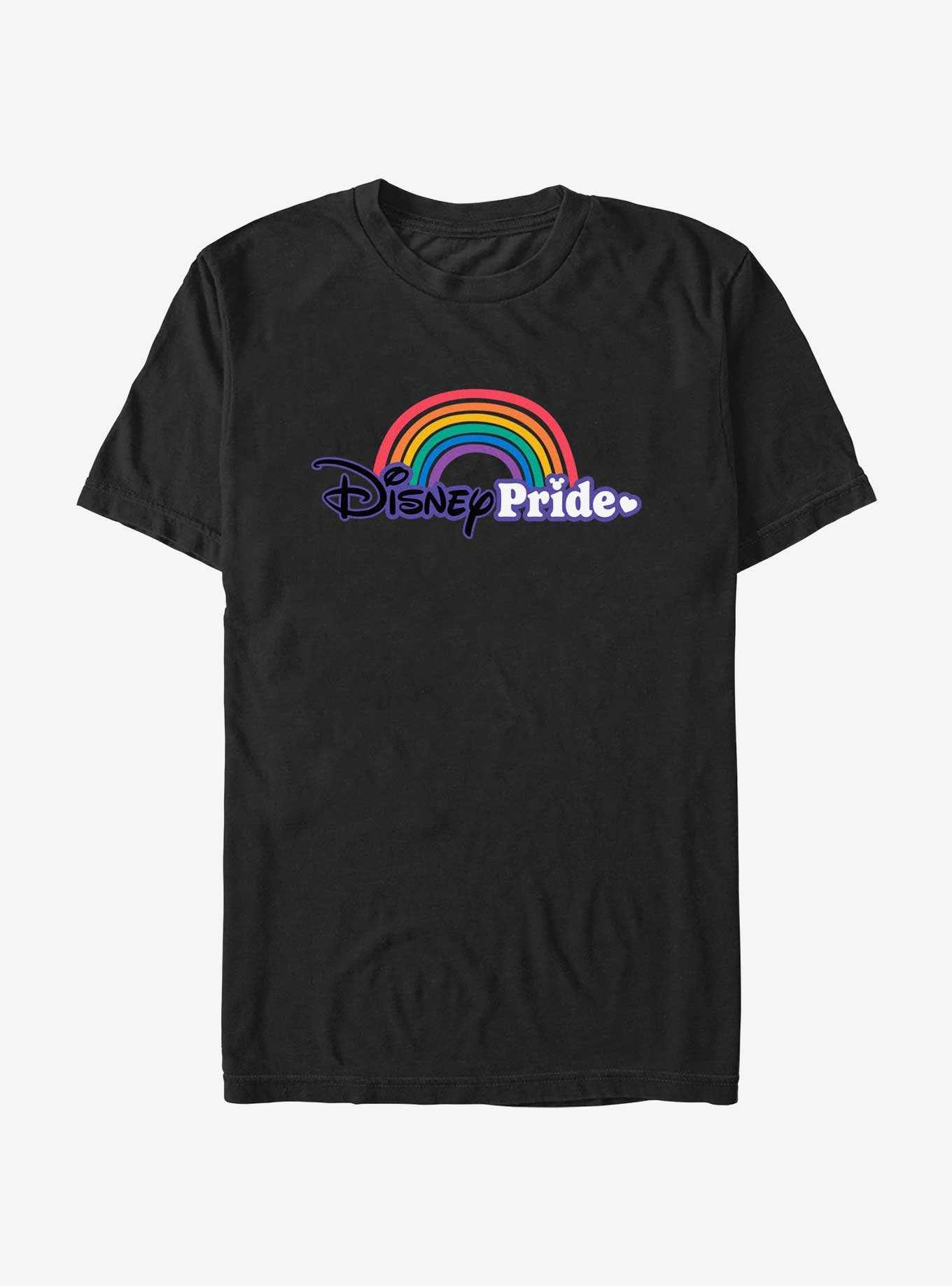 Disney Channel Disney Logo Pride With Rainbow T-Shirt, , hi-res