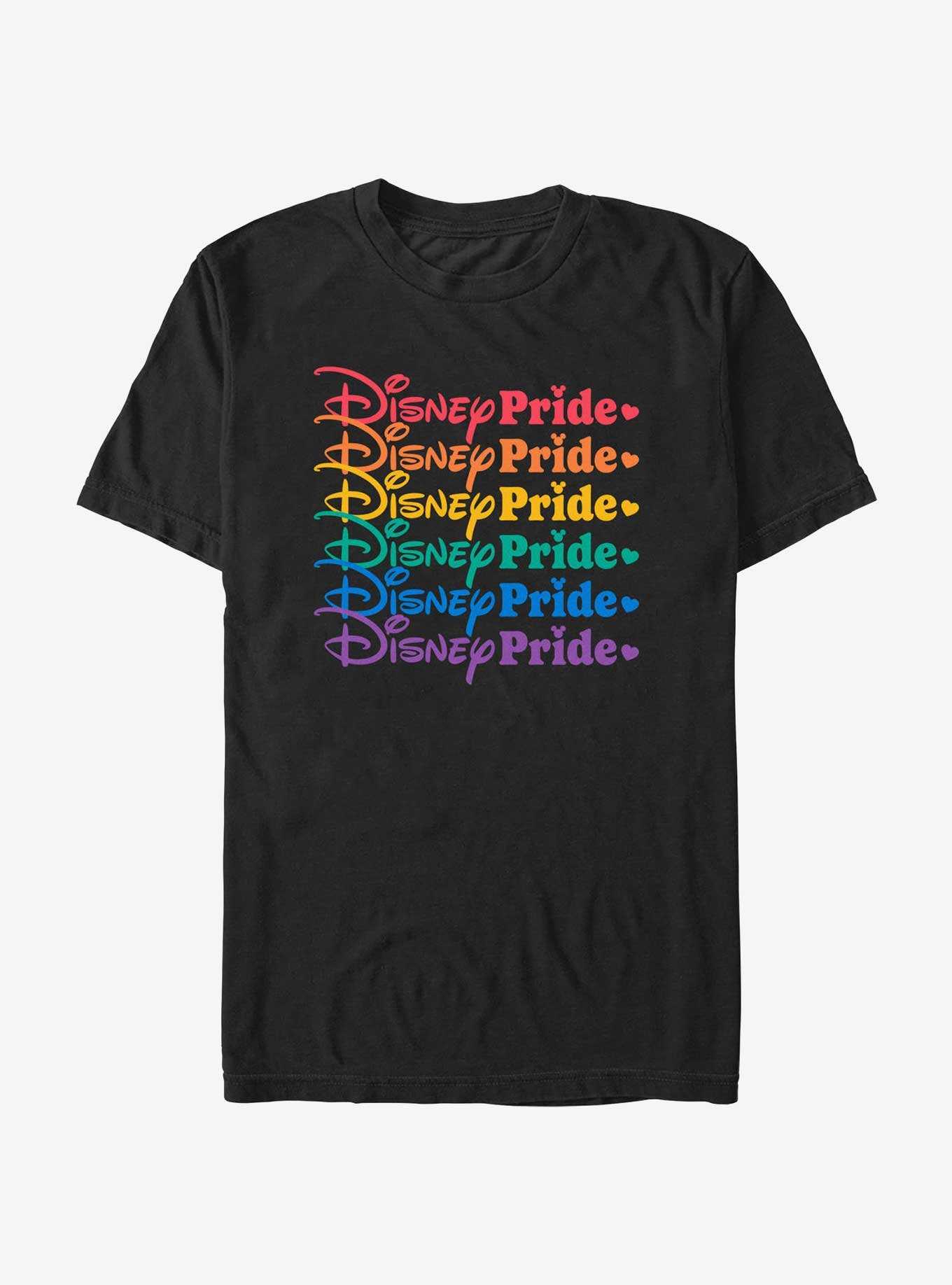 Disney Channel Disney Logos Pride Overlap T-Shirt, , hi-res