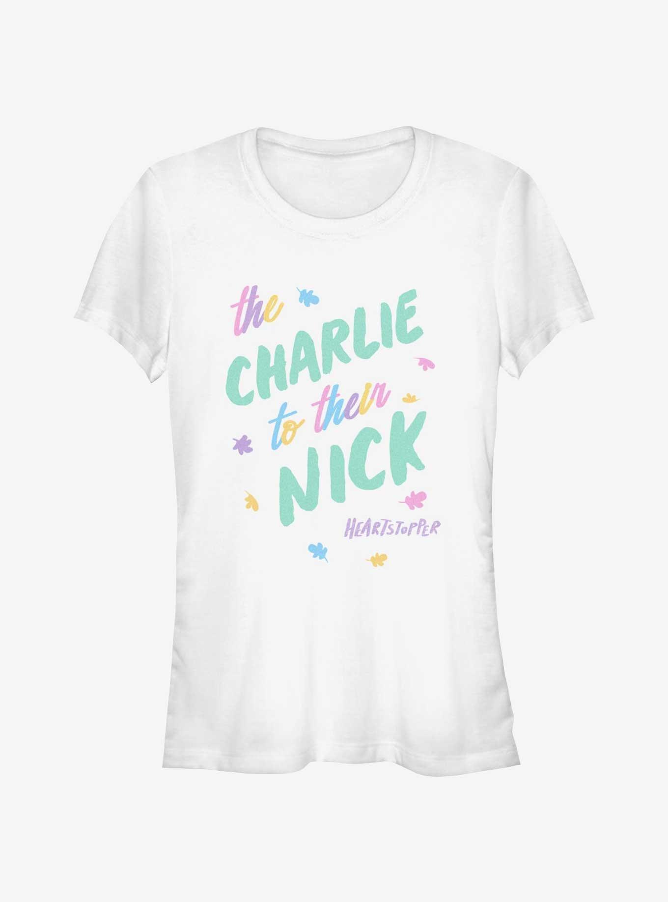 Heartstopper Charlie To Nick Pride T-Shirt