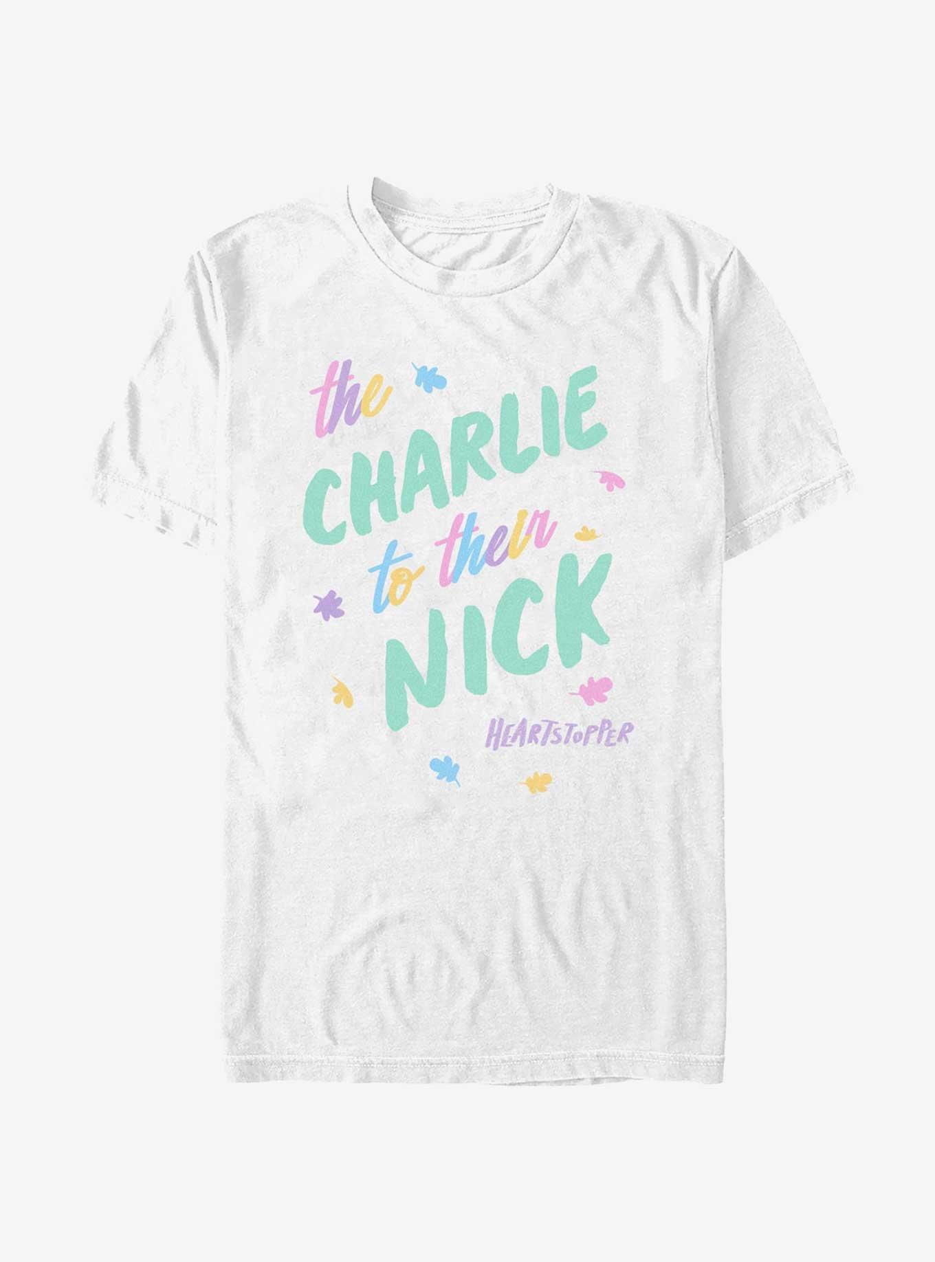 Heartstopper Charlie To Nick Pride T-Shirt, WHITE, hi-res