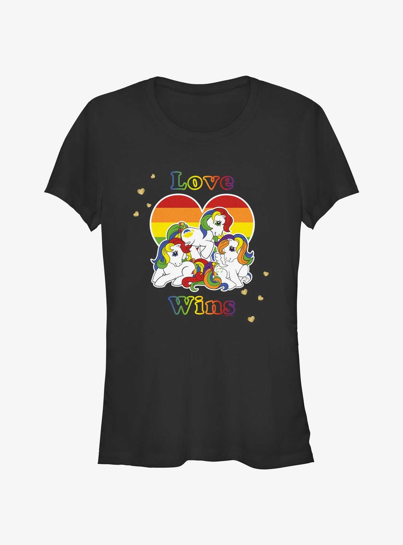 My Little Pony Love Wins Pride T-Shirt, BLACK, hi-res