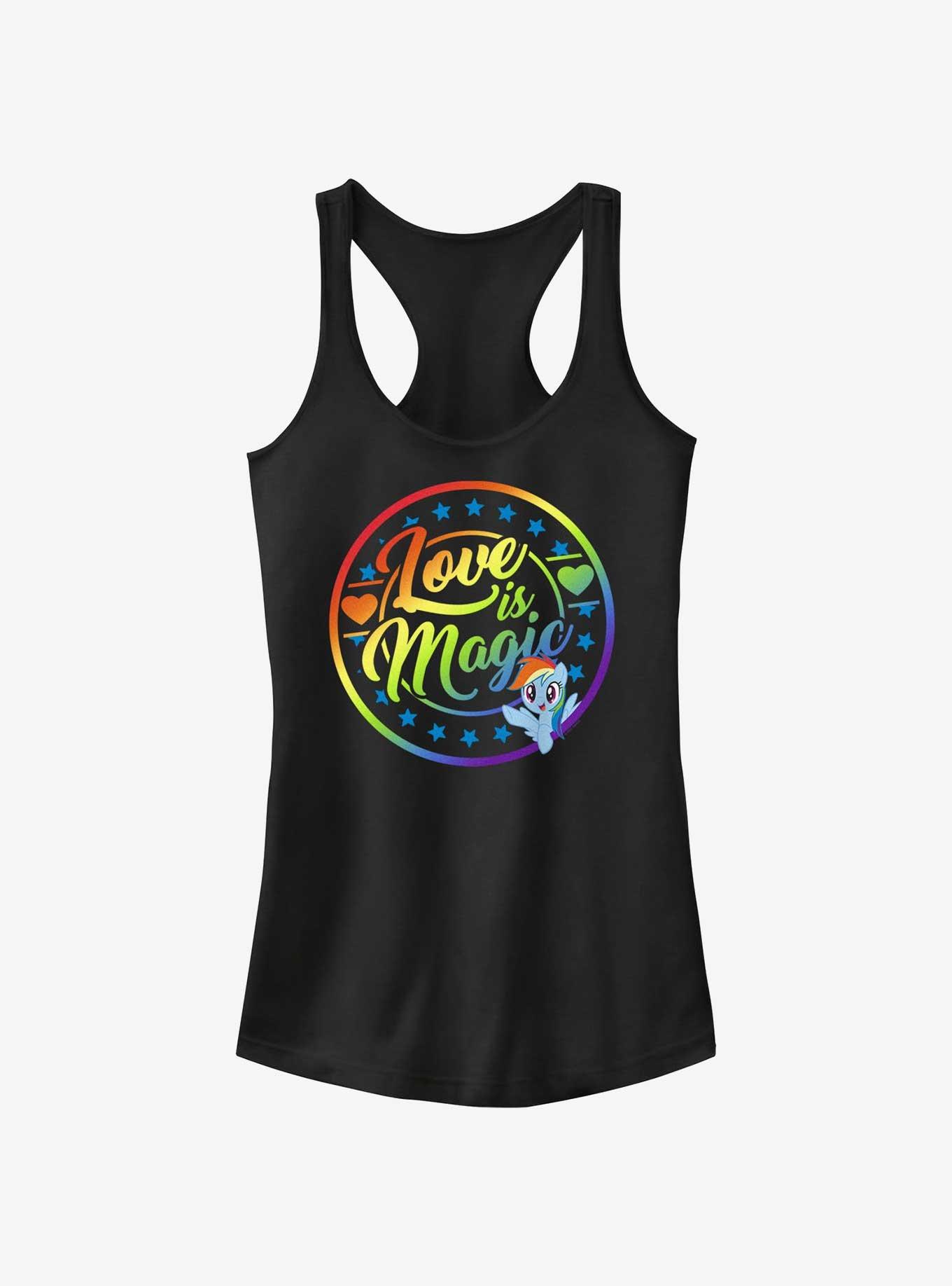 My Little Pony Dash Love Pride Tank, BLACK, hi-res