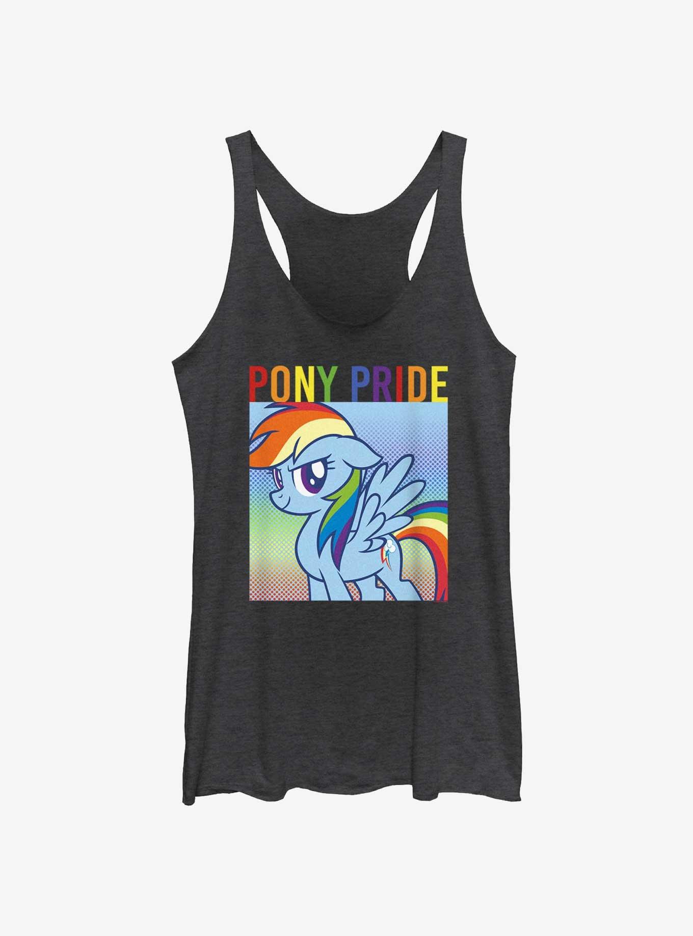 My Little Pony Dash Pride Tank, BLK HTR, hi-res