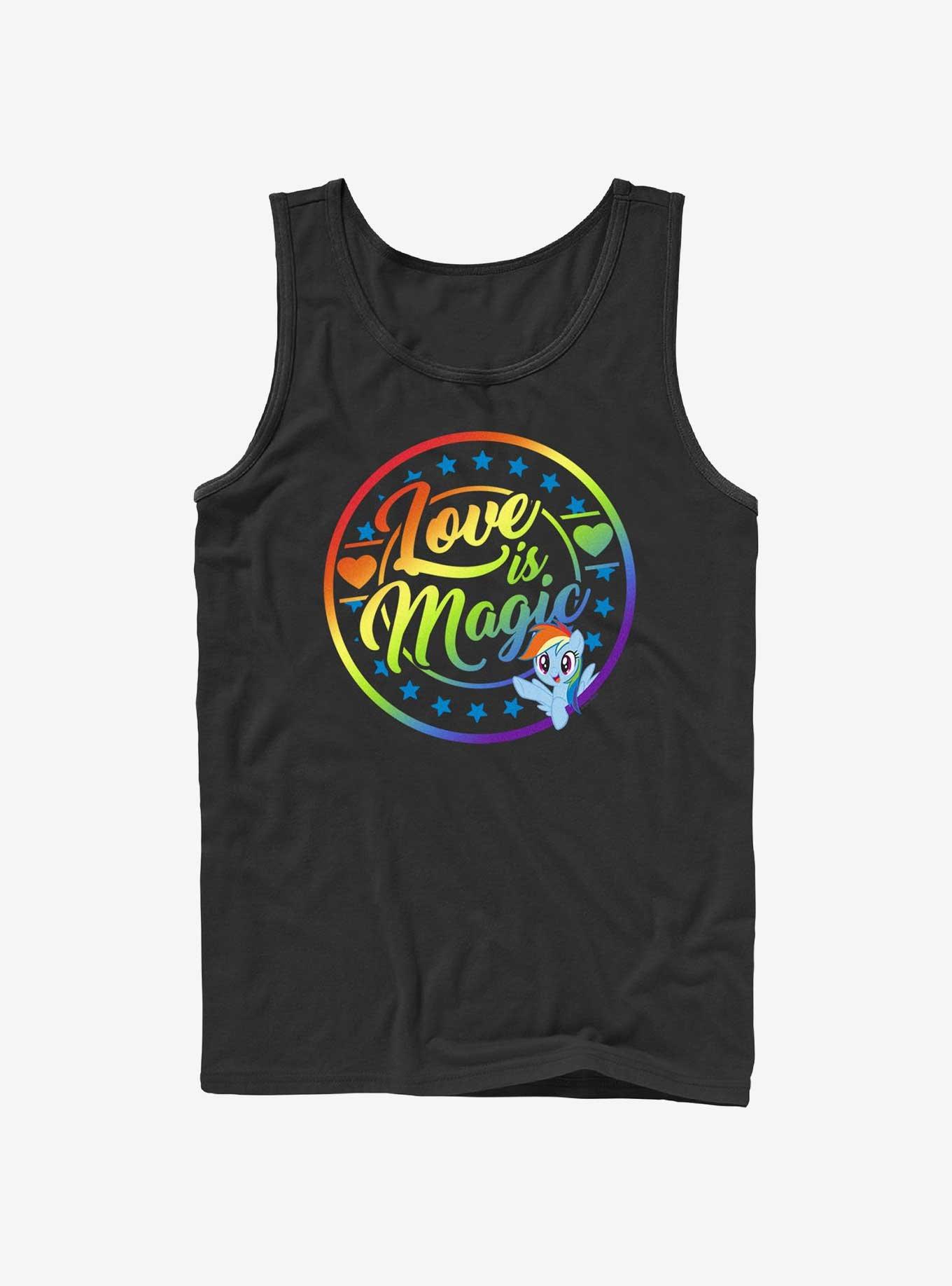 My Little Pony Dash Love Pride Tank, BLACK, hi-res