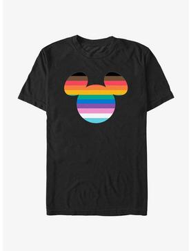 Disney Mickey Mouse Mickey Head Pride Colors T-Shirt, , hi-res