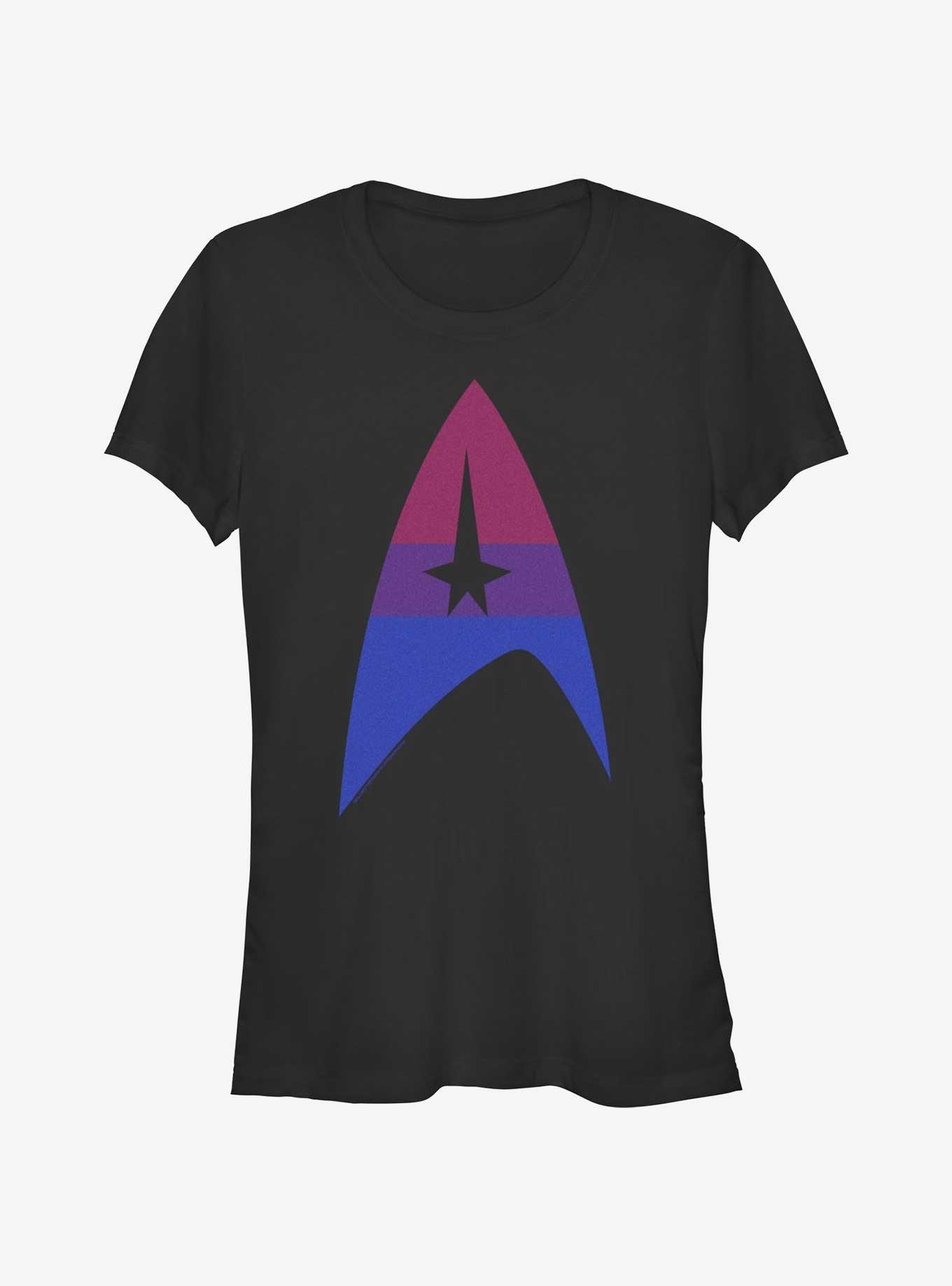 Star Trek Bisexual Flag Logo Pride T-Shirt