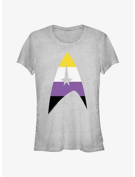 Star Trek Nonbinary Flag Logo Pride T-Shirt, , hi-res