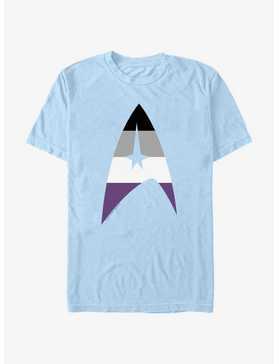 Star Trek Asexual Flag Logo Pride T-Shirt, , hi-res