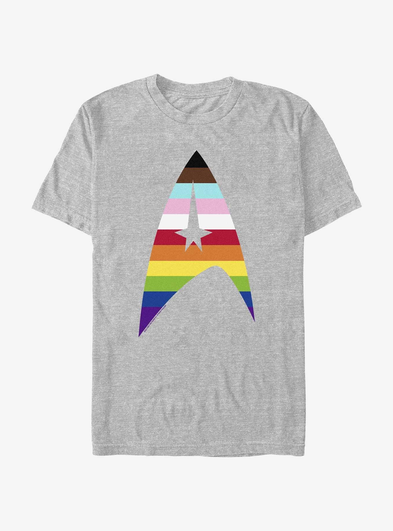 Star Trek Inclusive Flag Logo Pride T-Shirt