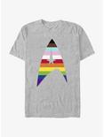 Star Trek Inclusive Flag Logo Pride T-Shirt, ATH HTR, hi-res
