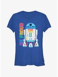 Star Wars R2D2 Be Proud Pride T-Shirt, ROYAL, hi-res
