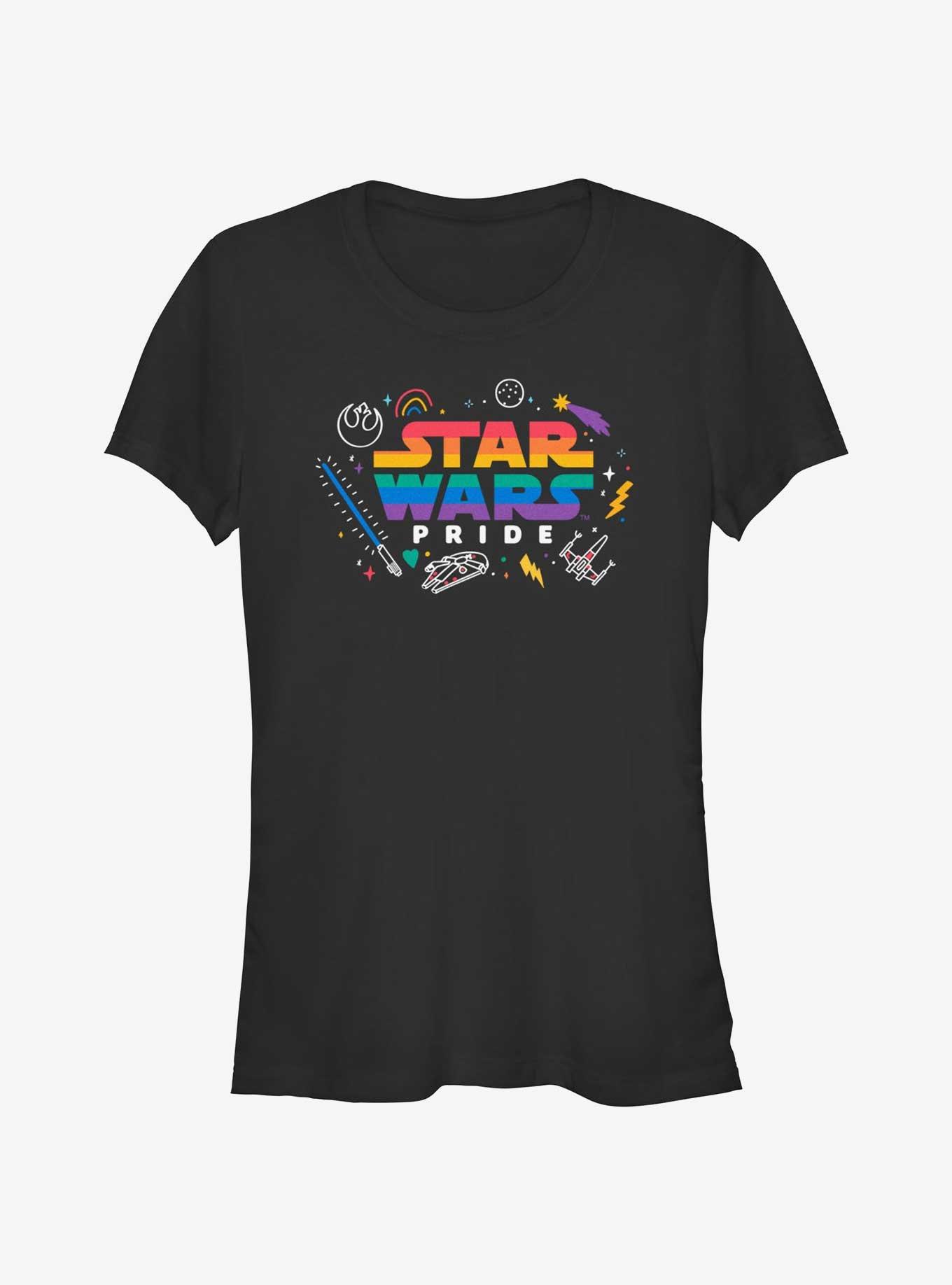 Star Wars Star Wars Pride T-Shirt, BLACK, hi-res