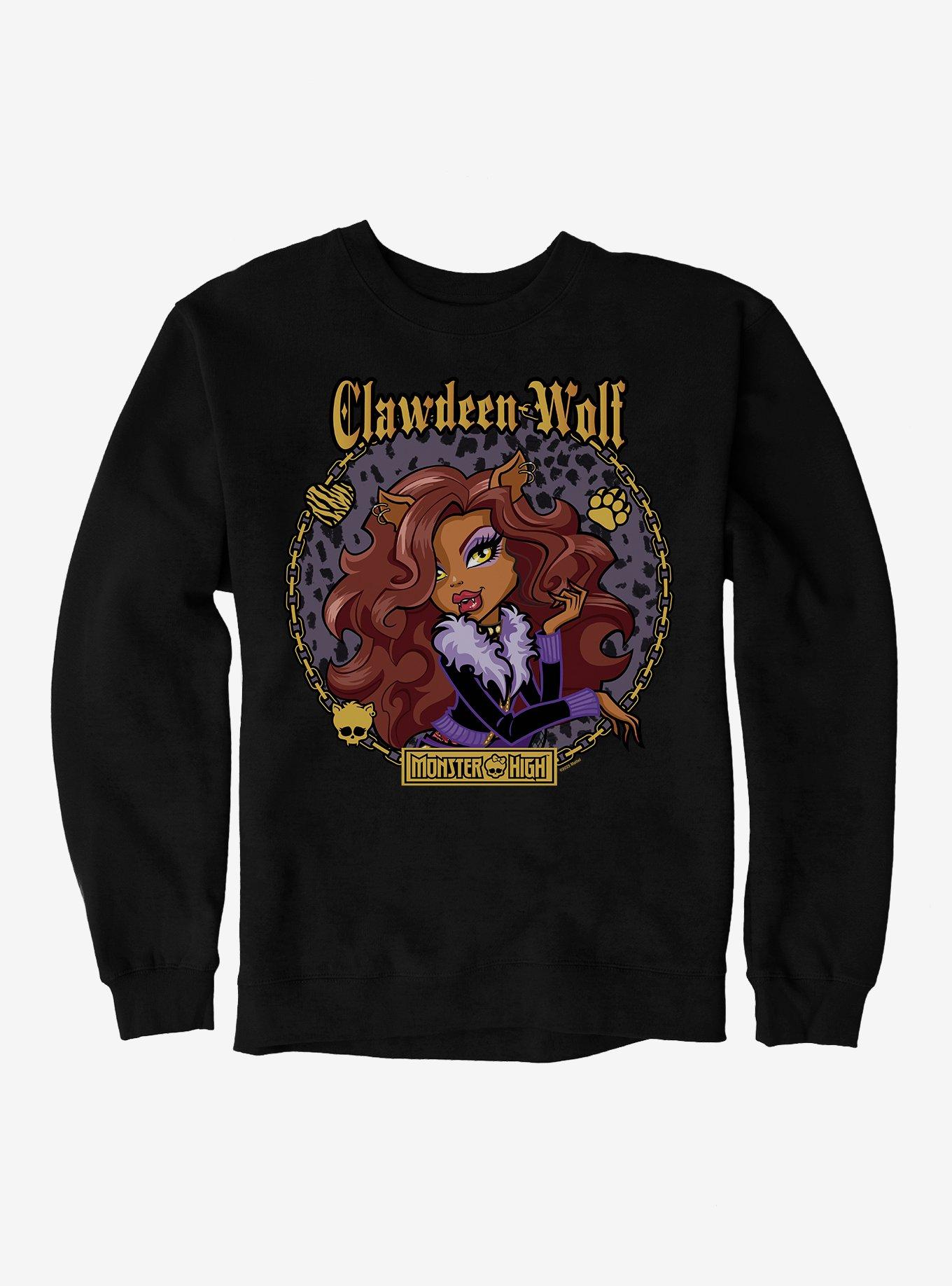 Monster High Clawdeen Wolf Circle Portrait Sweatshirt, , hi-res
