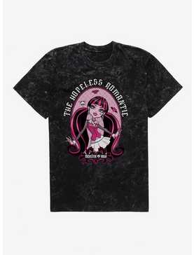 Monster High Draculaura The Hopeless Romantic Portrait Mineral Wash T-Shirt, , hi-res