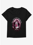 Monster High Draculaura The Hopeless Romantic Portrait Womens T-Shirt Plus Size, BLACK, hi-res