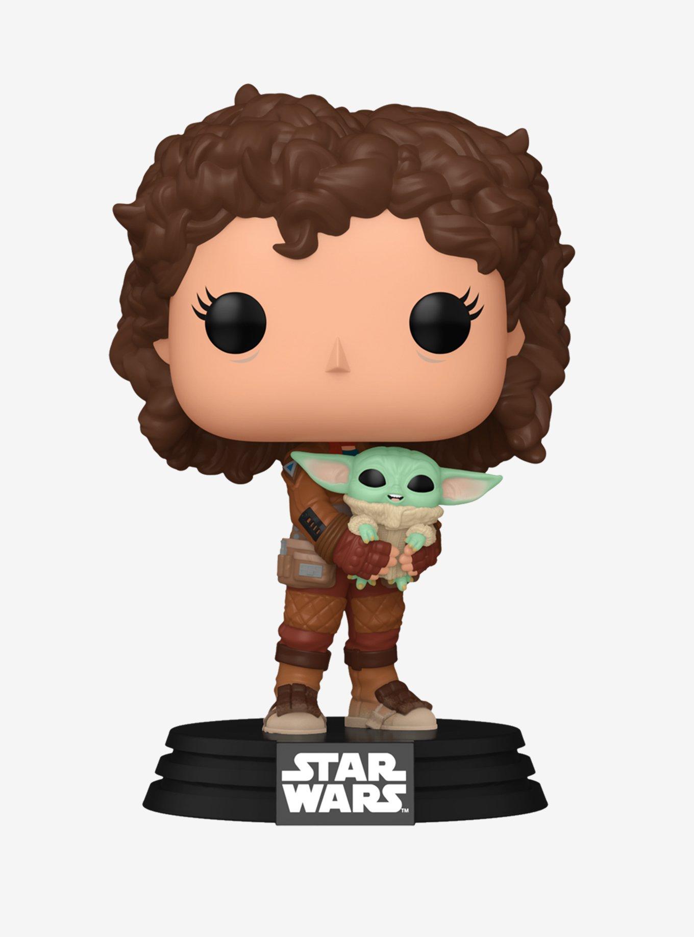 Funko Pop! Star Wars The Mandalorian Peli Motto with Grogu Bobble-Head, , hi-res