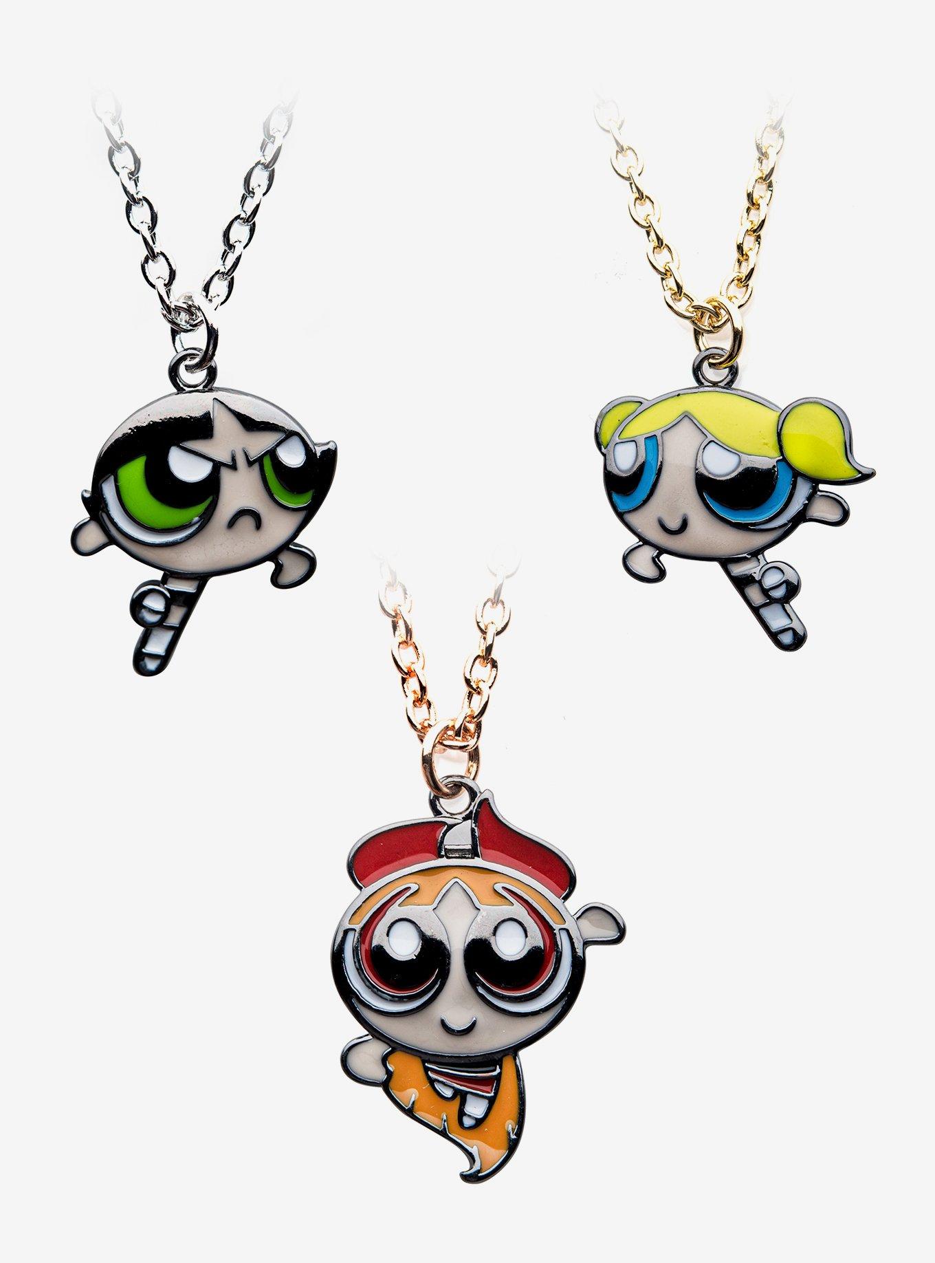 The Powerpuff Girls Character Bestie Necklace Set BoxLunch