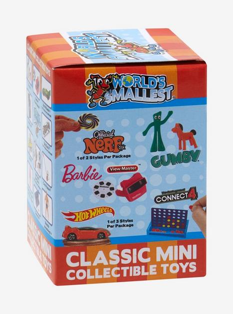 World's Smallest Classic Mini Toys Series 4 Mystery Box [24 Packs]