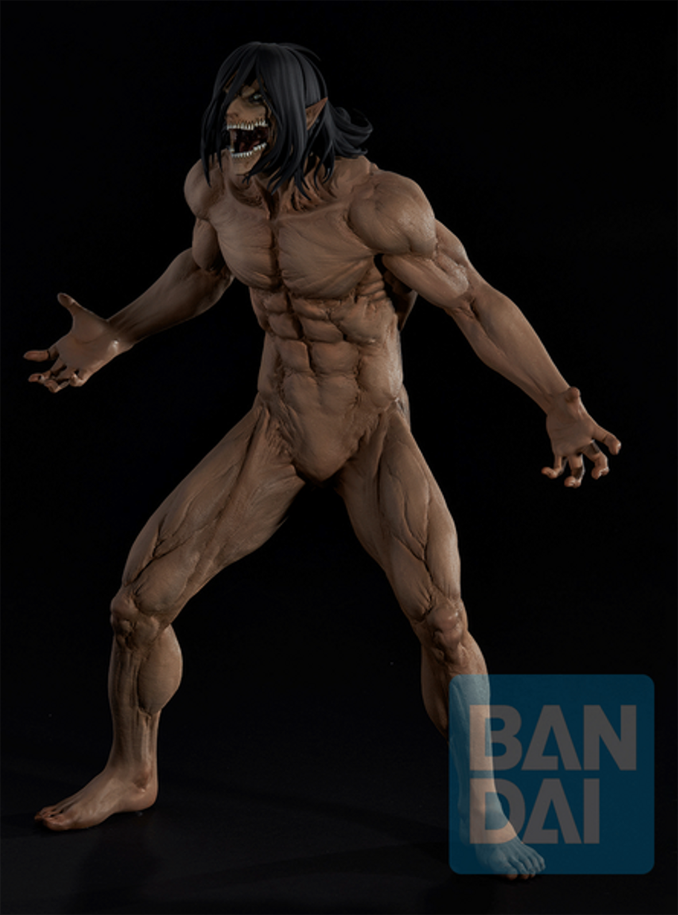 Bandai Spirits Attack on Titan Ichibansho Eren Jaeger (Freedom Seeking) Figure (Titan Ver.), , hi-res