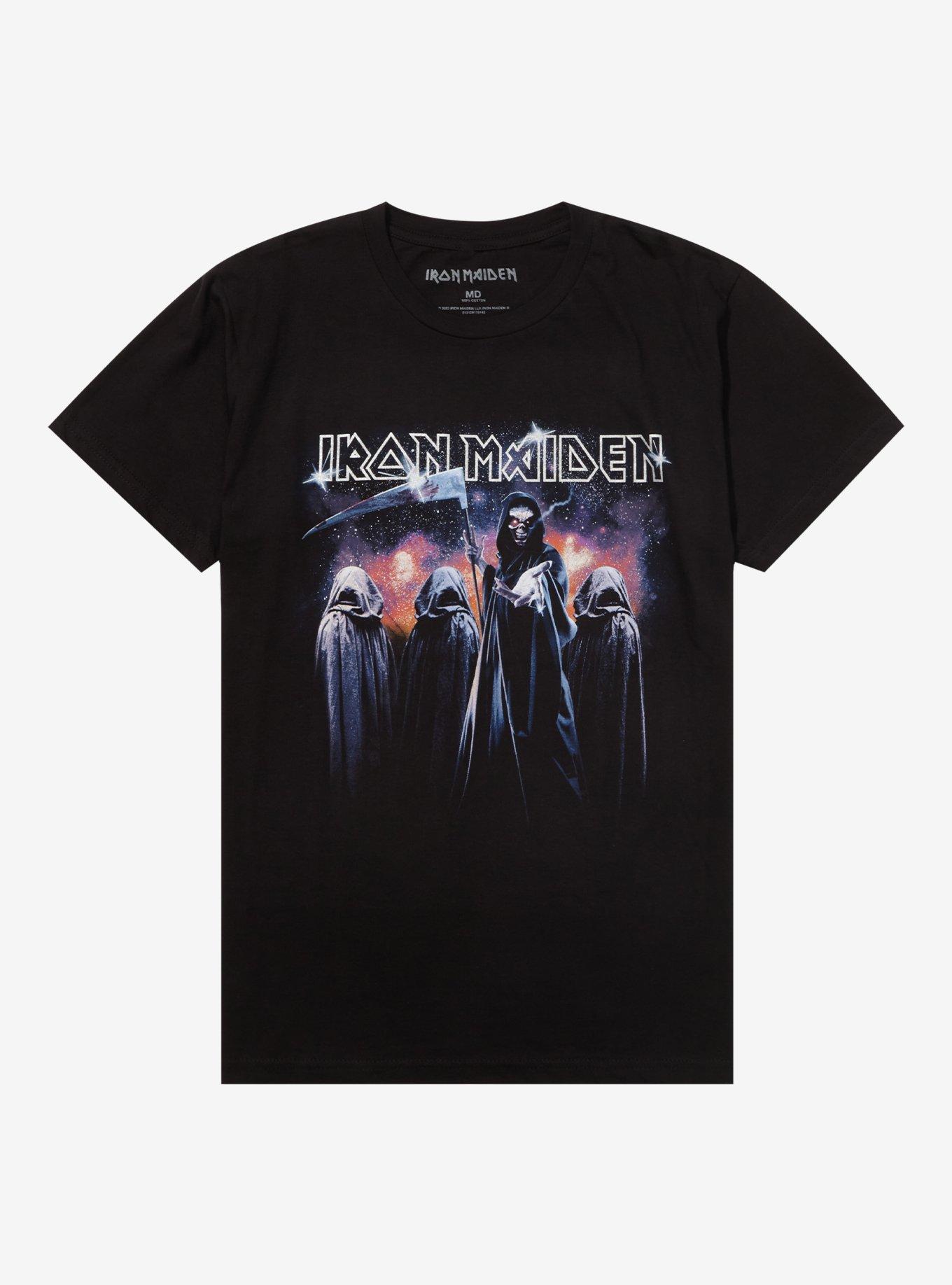 Iron Maiden Brain Damage In Tejas 1983 Tour T-Shirt