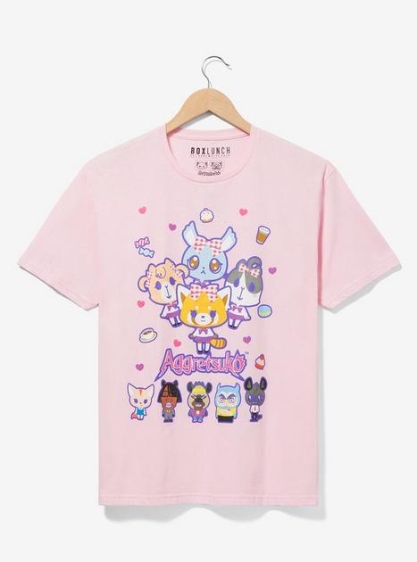 Sanrio Kawaii Mart Group Portrait Striped Layered Long Sleeve T-Shirt -  BoxLunch Exclusive