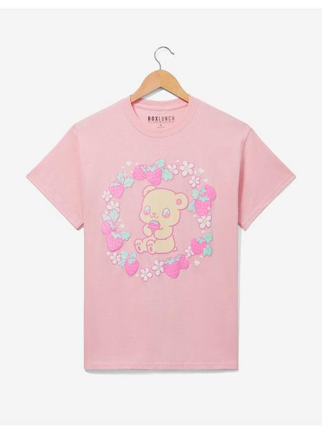 Strawberry Bear Portrait Women's T-Shirt - BoxLunch Exclusive | BoxLunch