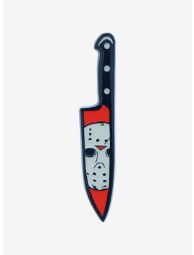 Friday the 13th Knife Portrait Enamel Pin - BoxLunch Exclusive, , hi-res