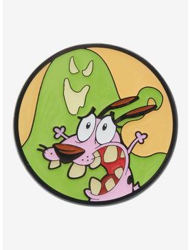 Courage the Cowardly Dog Ghost Glow-in-the-Dark Enamel Pin - BoxLunch Exclusive, , hi-res